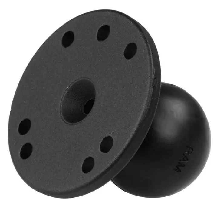 RAM® Round Plate with Ball - C Size – P/N: RAM-202U