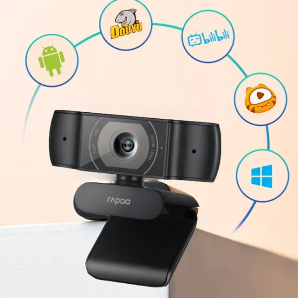 Rapoo C200 Webcam 720P Resolution with Built in Mic
