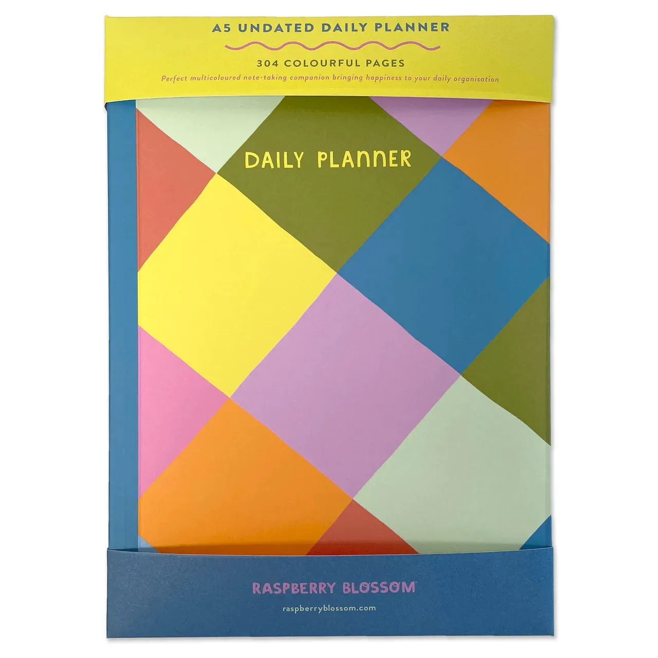 Raspberry Blossom Daily Planner 304 Page - Harlequin 13967