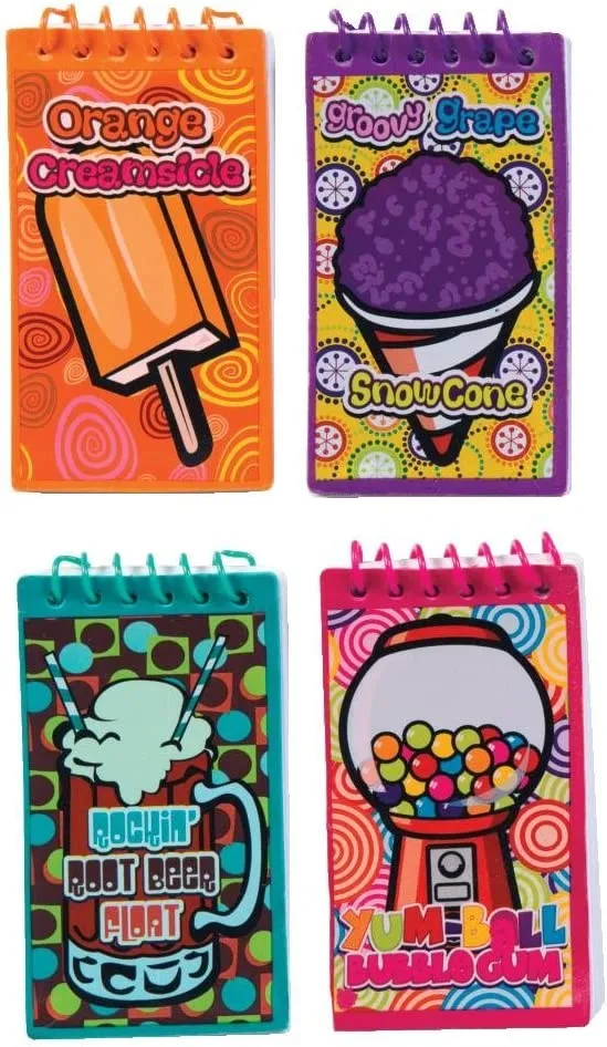 Raymond Geddes Scent-Sibles Memo Pad with Scented Eraser (1 Random Style Pick)
