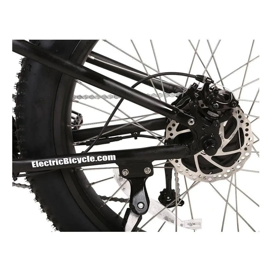 Rocky Road 48 Volt 17 Amp Lithium Powered Full Suspension Fat Tire Mountain Electric Bike