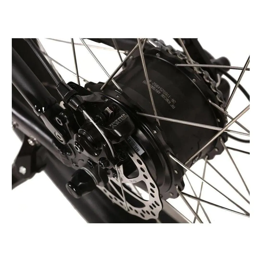 Rocky Road 48 Volt 17 Amp Lithium Powered Full Suspension Fat Tire Mountain Electric Bike