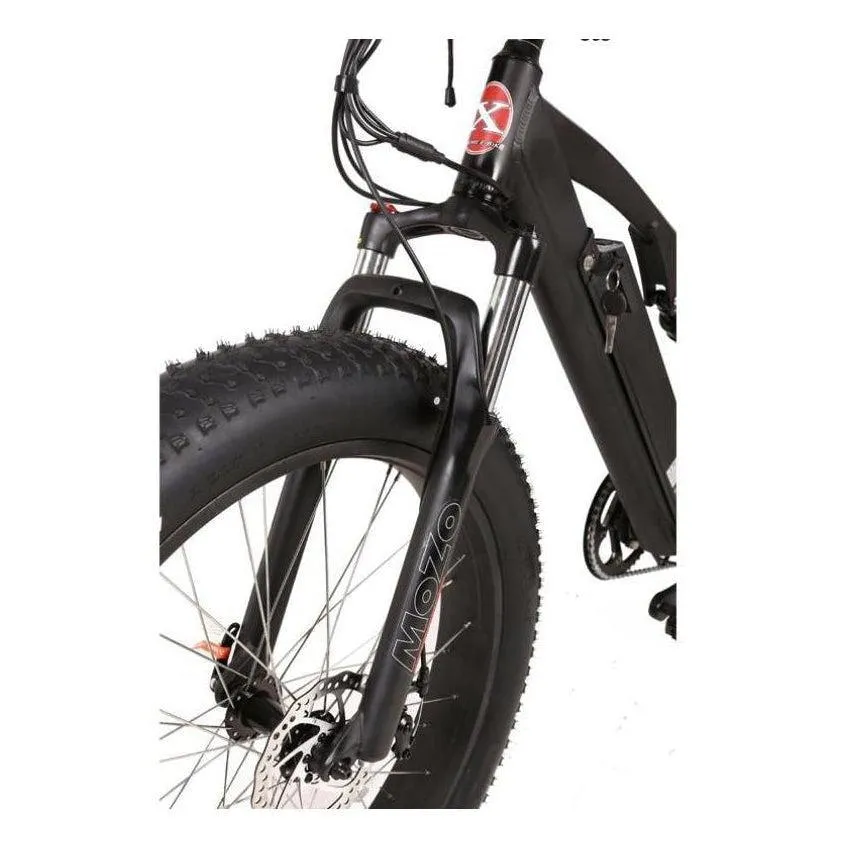 Rocky Road 48 Volt 17 Amp Lithium Powered Full Suspension Fat Tire Mountain Electric Bike