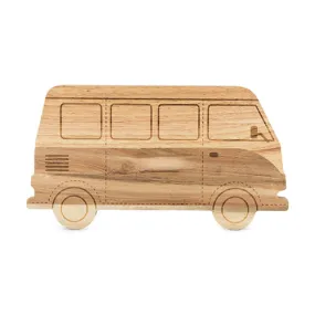 Rubber & Acacia Wood Camper Cheese Board by Foster & Rye