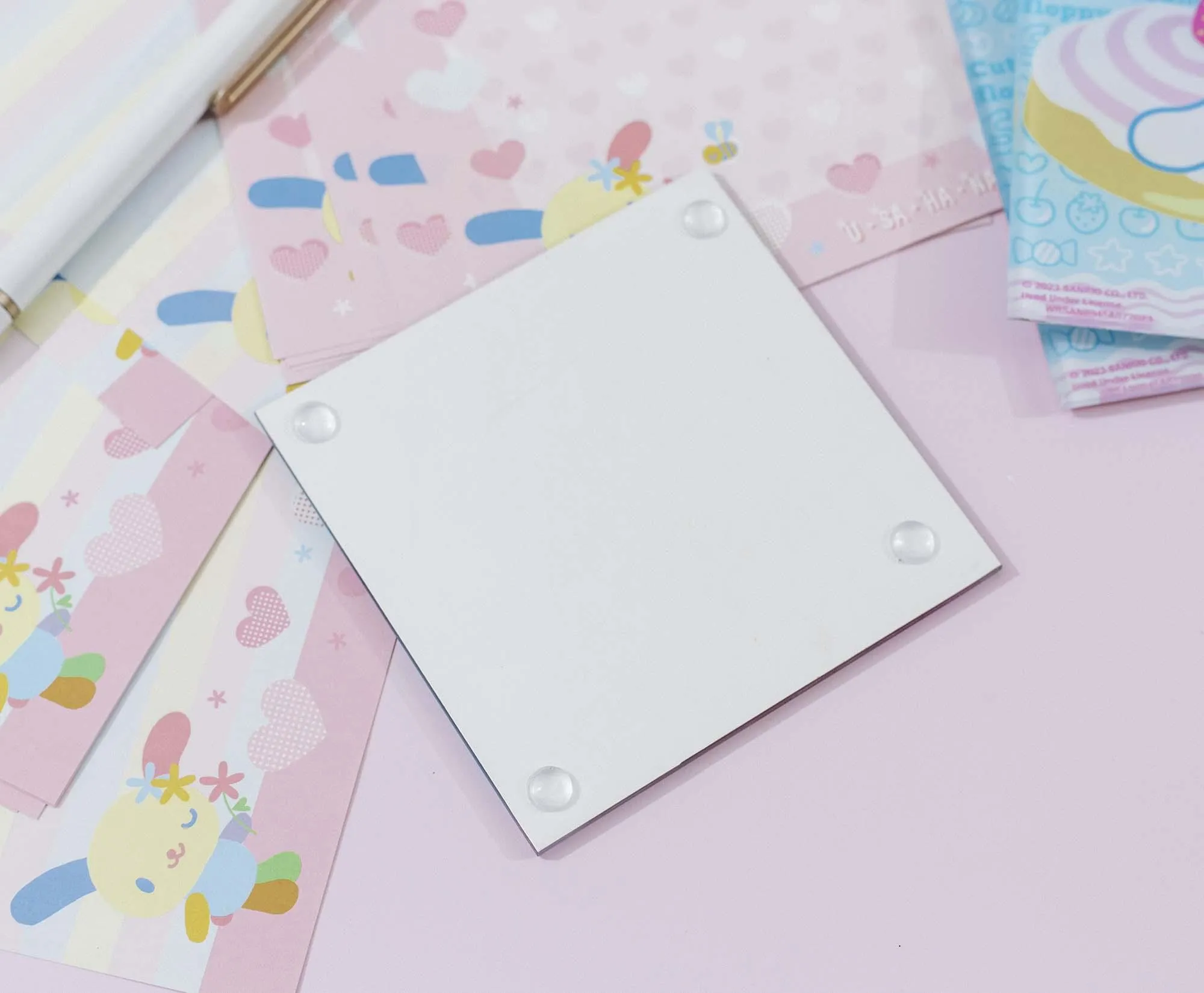 Sanrio Cinnamoroll Glass Coasters | Set of 4