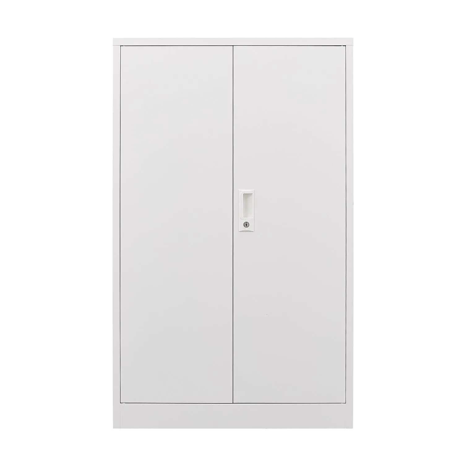 Secure Guard Storage Metal Cabinet - White