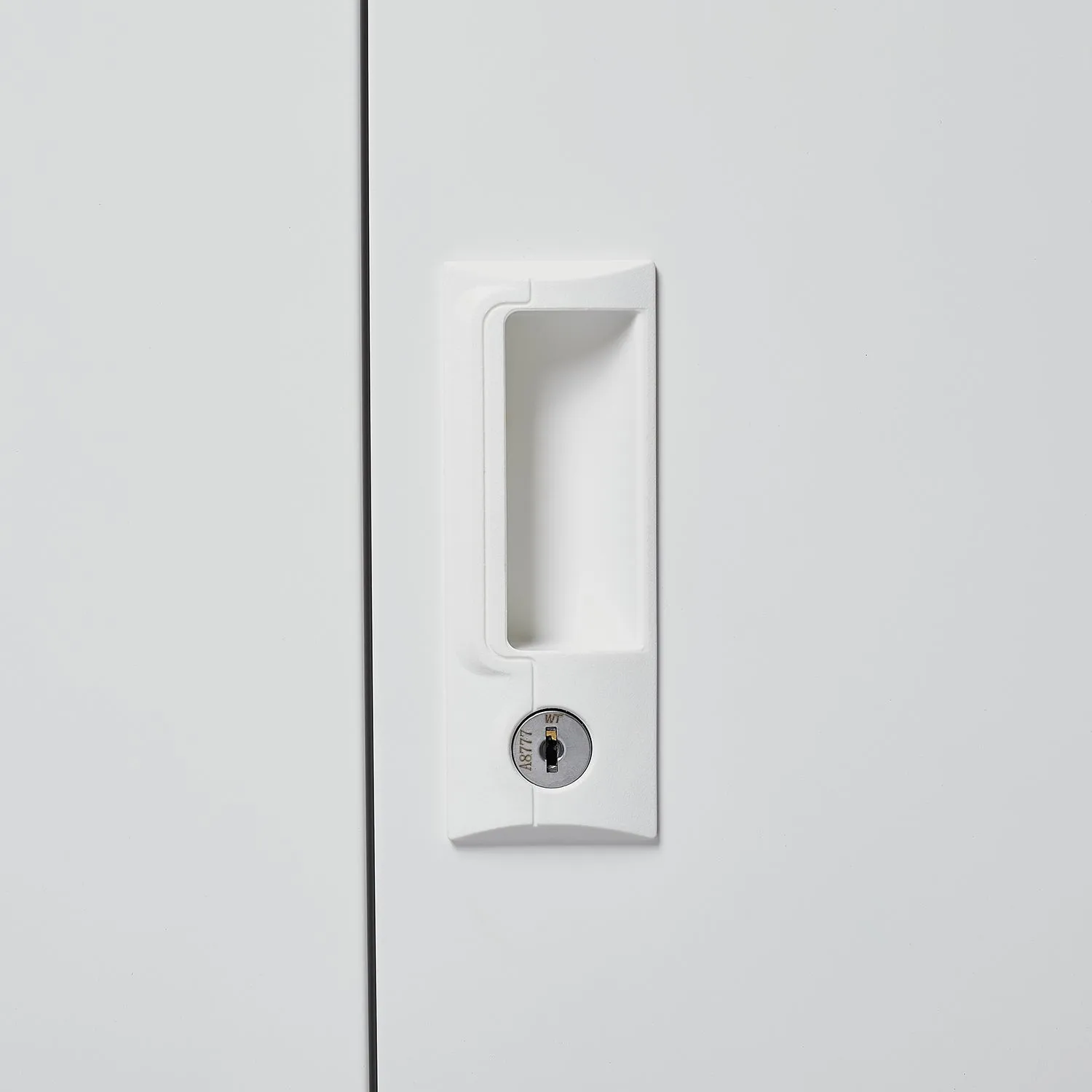 Secure Guard Storage Metal Cabinet - White