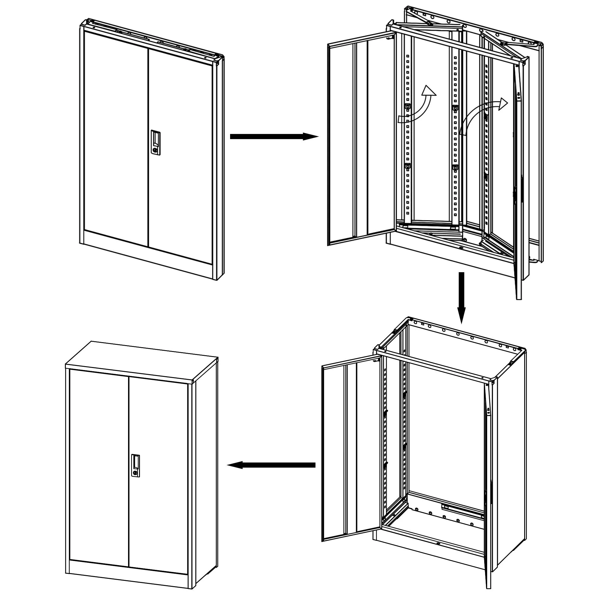 SecureGuard Storage Cabinet