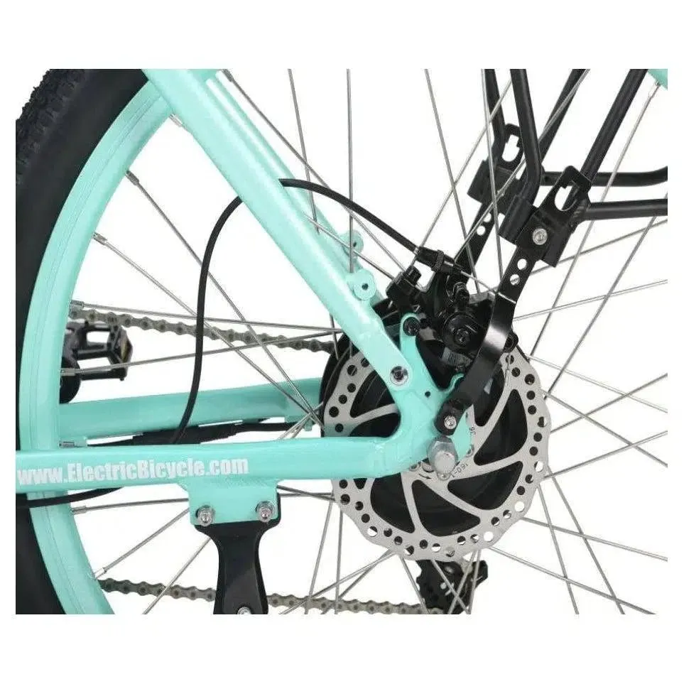 Sedona 48 Volt Lithium Powered step-Through Mountain Electric Bike