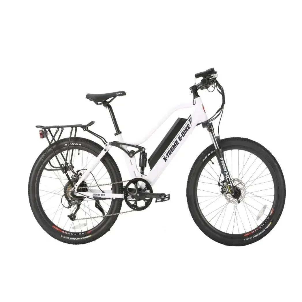 Sedona 48 Volt Lithium Powered step-Through Mountain Electric Bike