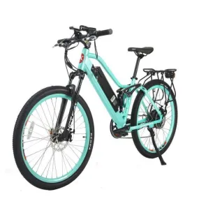 Sedona 48 Volt Lithium Powered step-Through Mountain Electric Bike