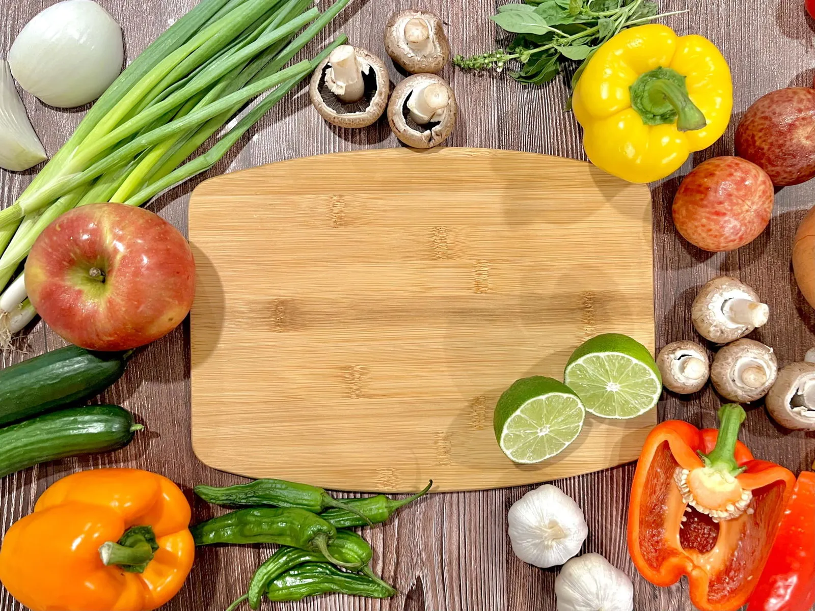 (Set of 12) 12"X9" Round Edge Bulk Plain Bamboo Serving Cutting Boards for Customized, Personalized Engraving Purpose (Without Handle)