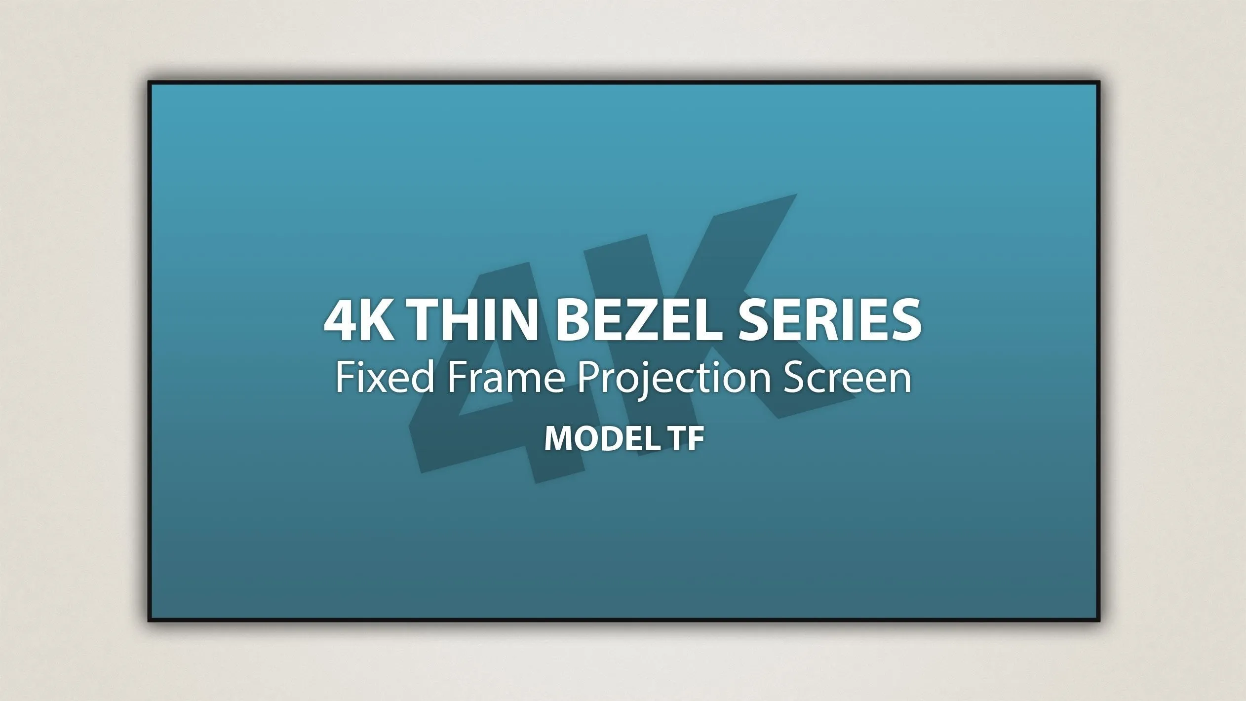 Severtson Screens Thin Bezel Series Fixed Frame 189" (174.5" x 74") CinemaScope [2.35:1] TF2351893D