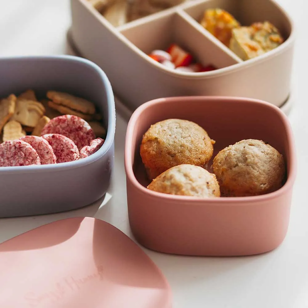 Silicone Snack Box Chestnut