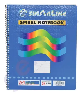 SINAR A4  SIDE SPIRAL WRITING PAD  - SP03851