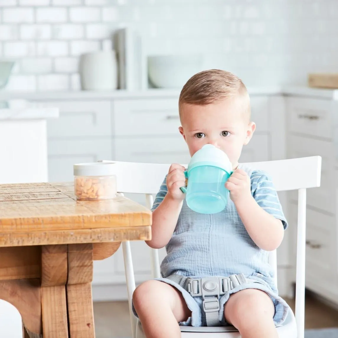Skip Hop 2-in-1 Sip n Snack Set Teal