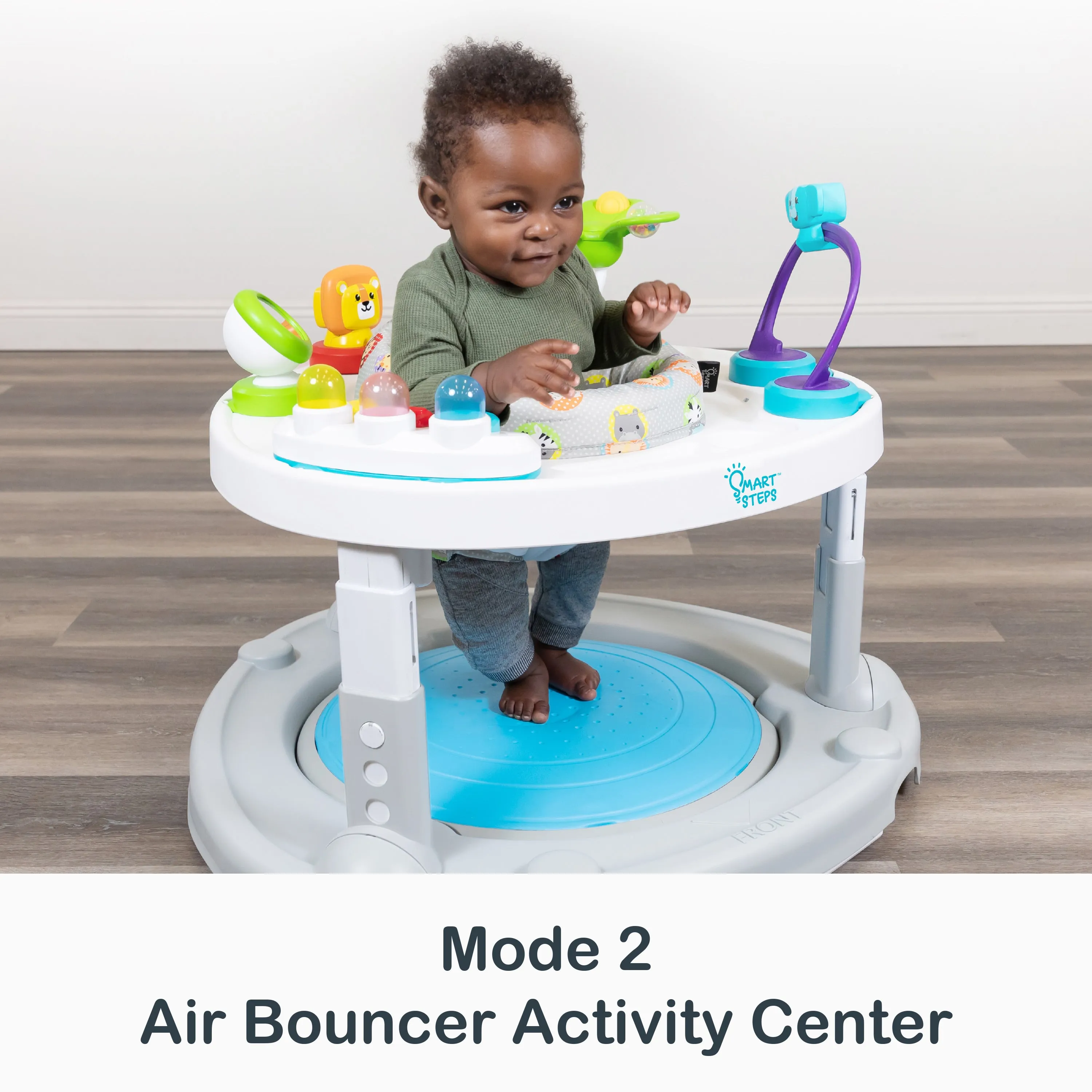 Smart Steps® Bounce N' Glide 3-in-1 Activity Center Walker - Jungle Life