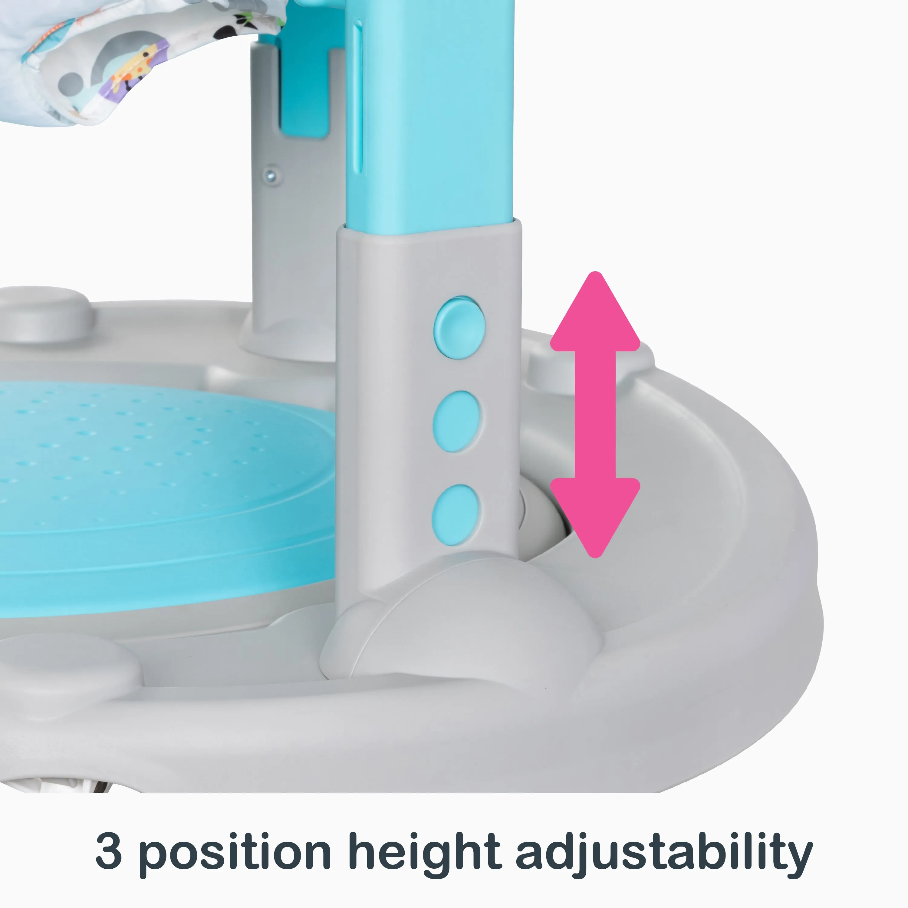 Smart Steps® Bounce N' Glide 3-in-1 Activity Center Walker - Jungle Life
