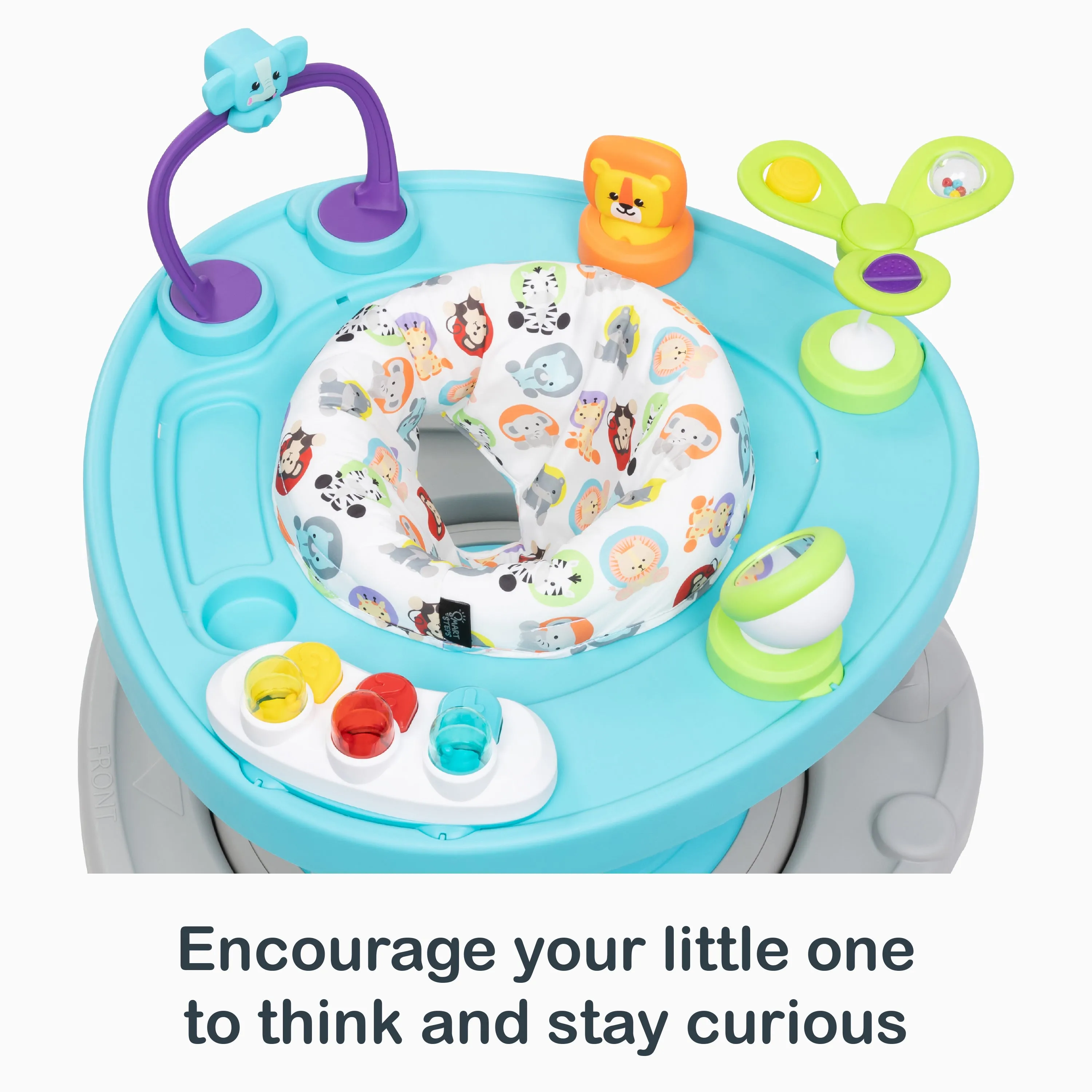 Smart Steps® Bounce N' Glide 3-in-1 Activity Center Walker - Jungle Life