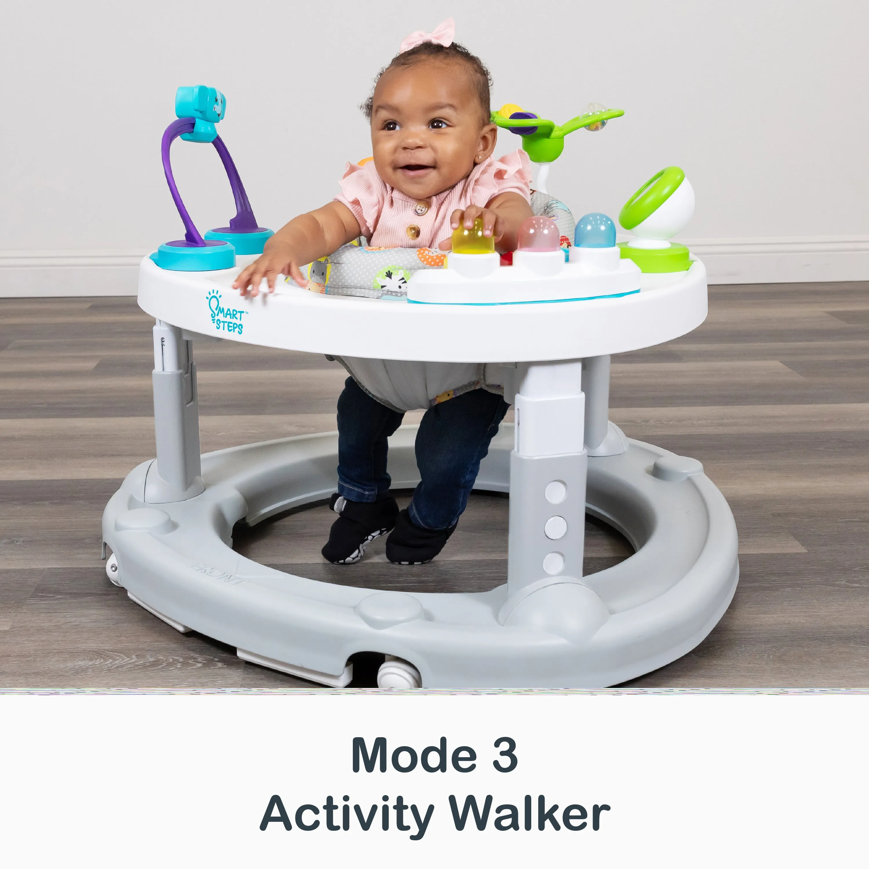Smart Steps® Bounce N' Glide 3-in-1 Activity Center Walker - Jungle Life