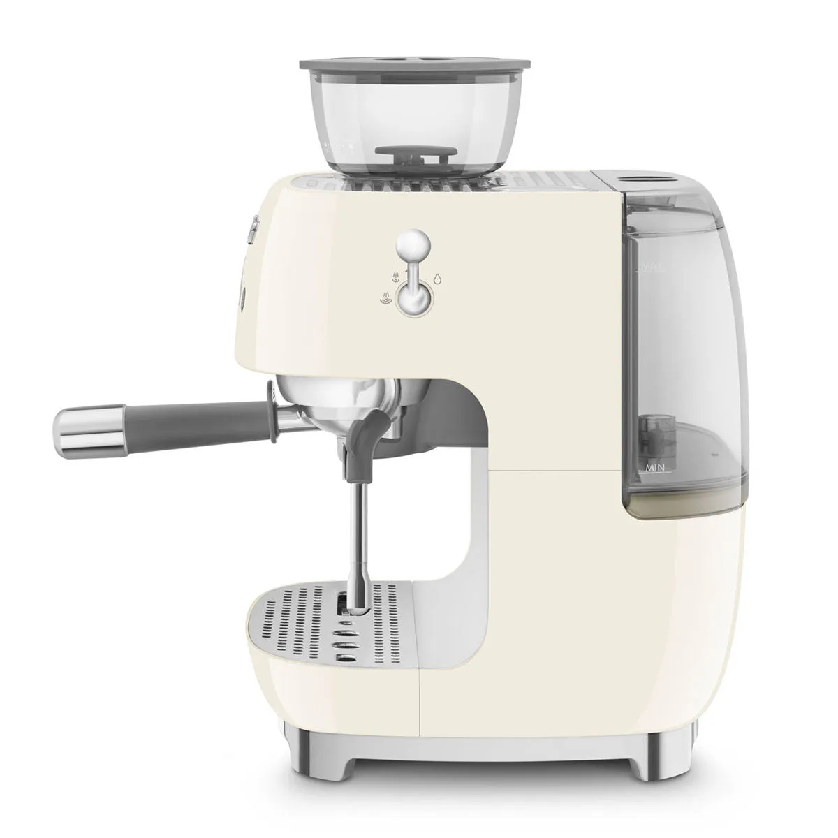 SMEG Manual Espresso Machine, Cream #EGF03CREU