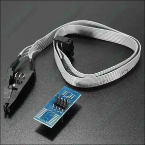 Soic8 Sop8 Test Clip For Eeprom 93cxx 25cxx 24cxx In Circuit Programming