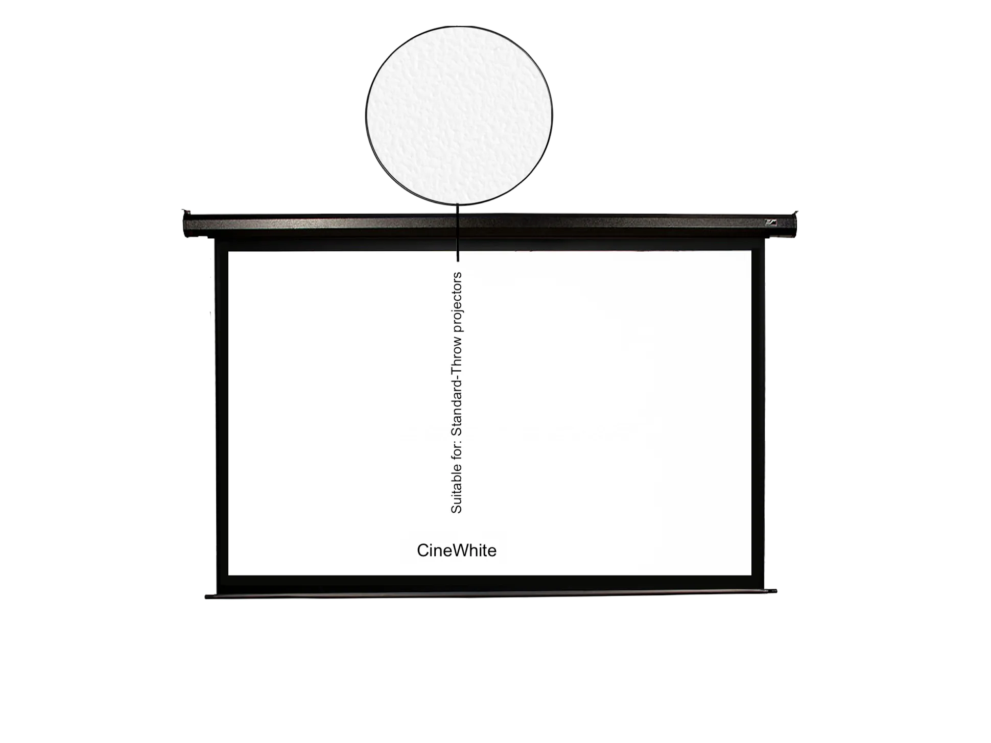 SPECTRUM - ELECTRIC PROJECTION SCREENS FOR STANDARD PROJECTORS