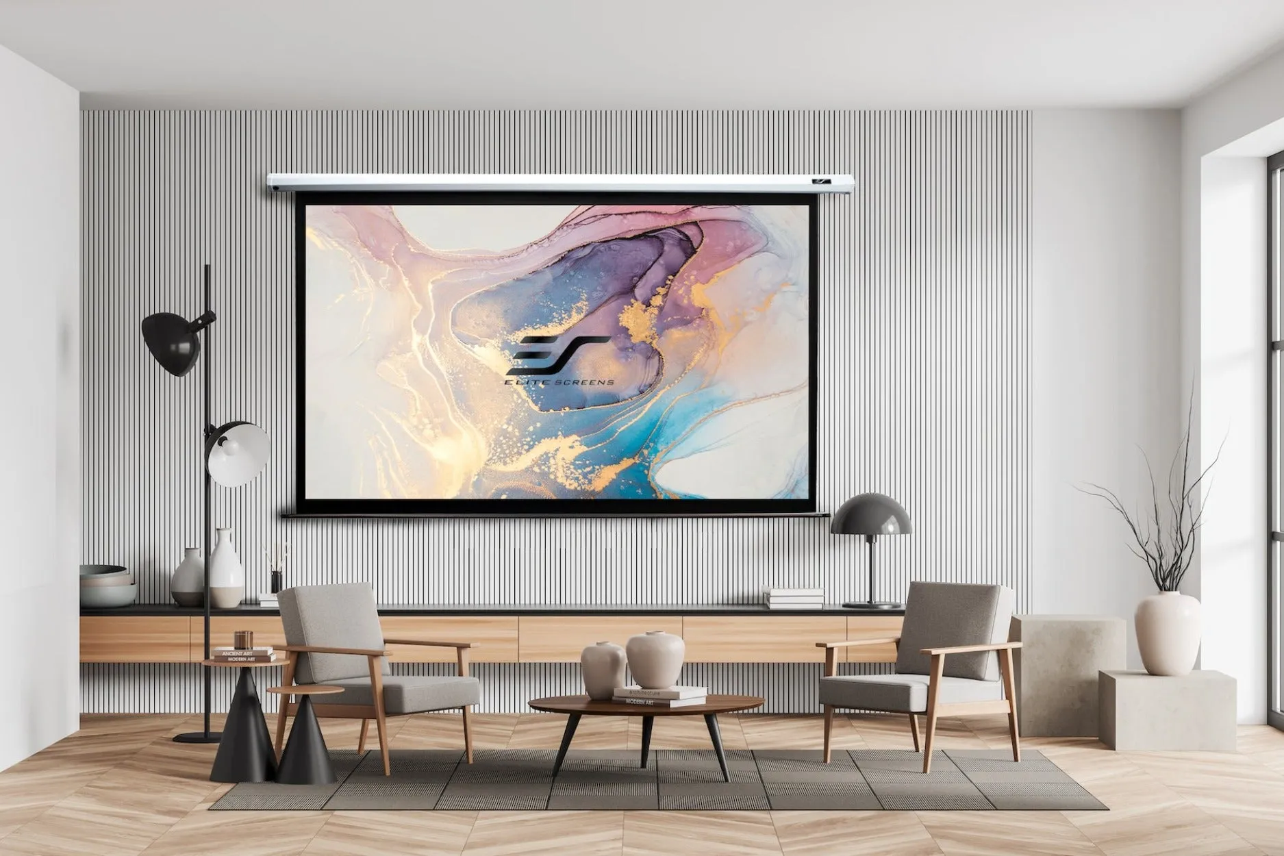 SPECTRUM - ELECTRIC PROJECTION SCREENS FOR STANDARD PROJECTORS