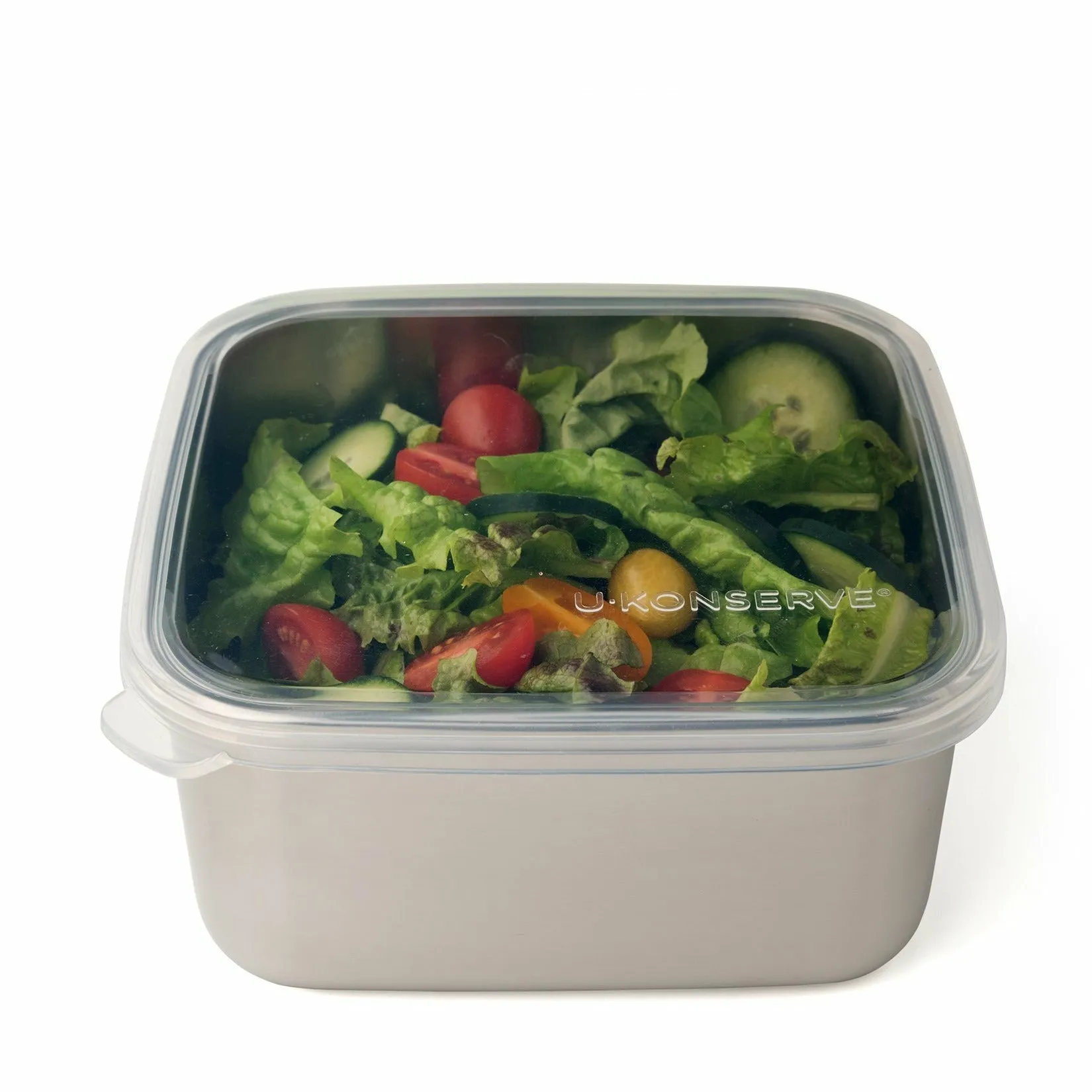 Square Container W/ Silicone Lid