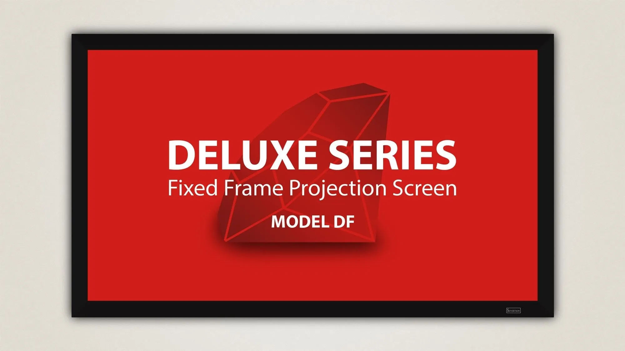 Stevertson Screens Deluxe Fixed Frame Series 106" (92.0" x 52.0") HDTV [16:9] DF1691063D