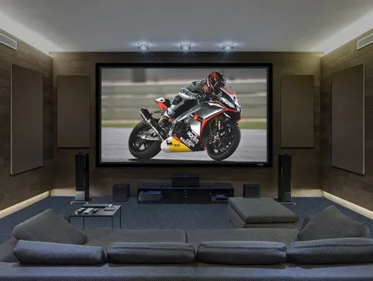 Stewart Filmscreen WallScreen Deluxe Fixed Frame 150" (57.75"x138.5") CinemaScope [2.40:1] WSDQ150CFHG5EZMX