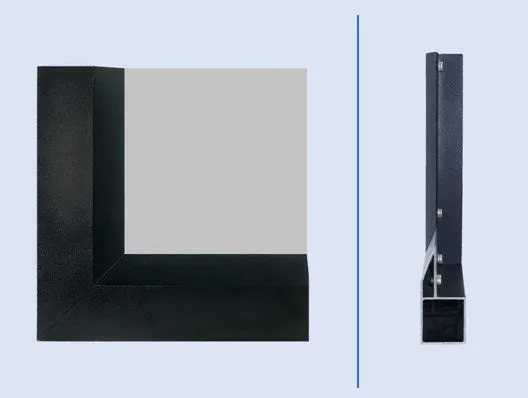 Stewart Filmscreen WallScreen Deluxe Fixed Frame 153" (60"x141") CinemaScope [2.35:1] WSDQ153SFHG5EZMX