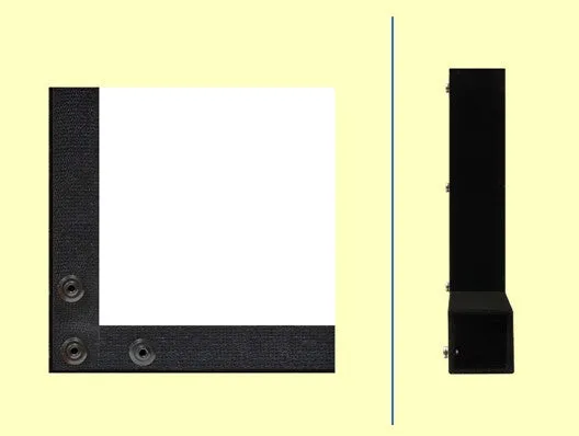 Stewart Filmscreen WallScreen Deluxe Fixed Frame 153" (60"x141") CinemaScope [2.35:1] WSDQ153SFHG5EZMX
