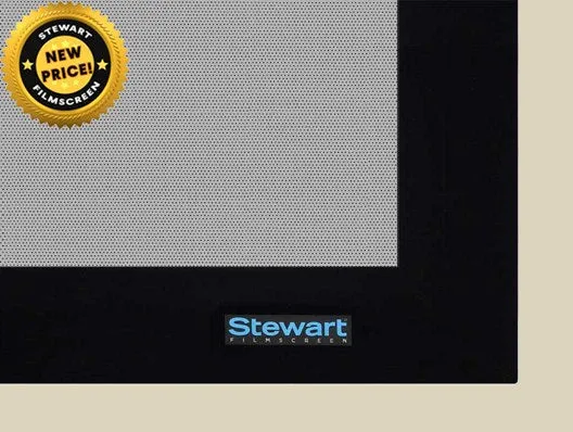 Stewart Filmscreen WallScreen Deluxe Fixed Frame 153" (60"x141") CinemaScope [2.35:1] WSDQ153SFHG5EZMX