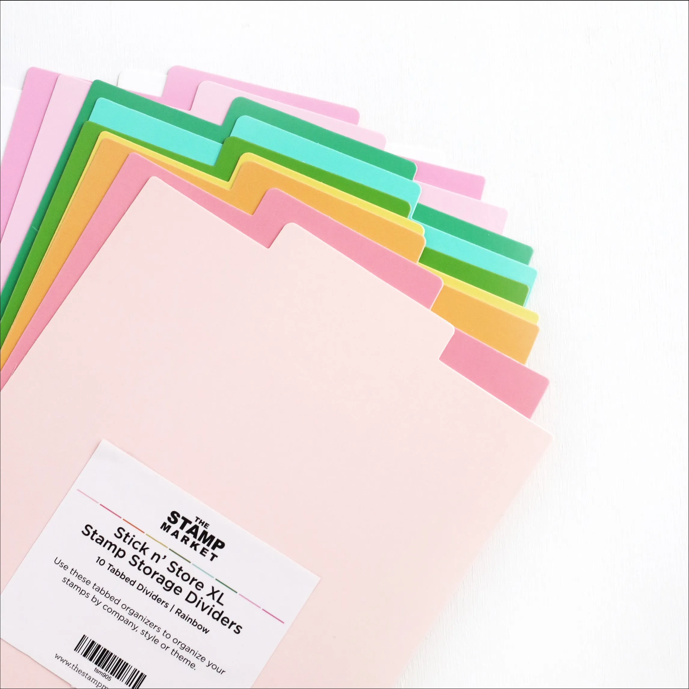 Stick N Store Dividers XL Rainbow