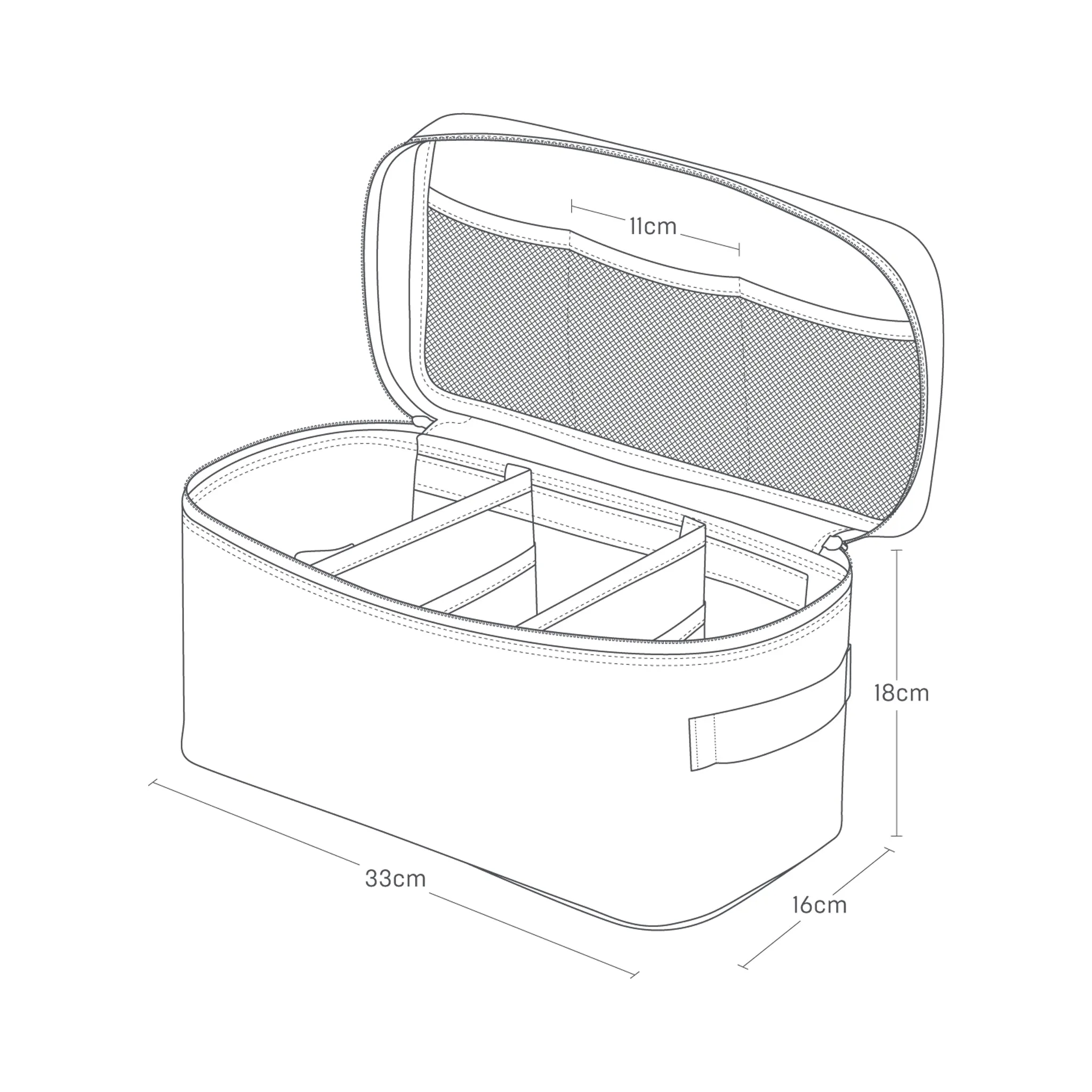 Storage Bag with Dividers