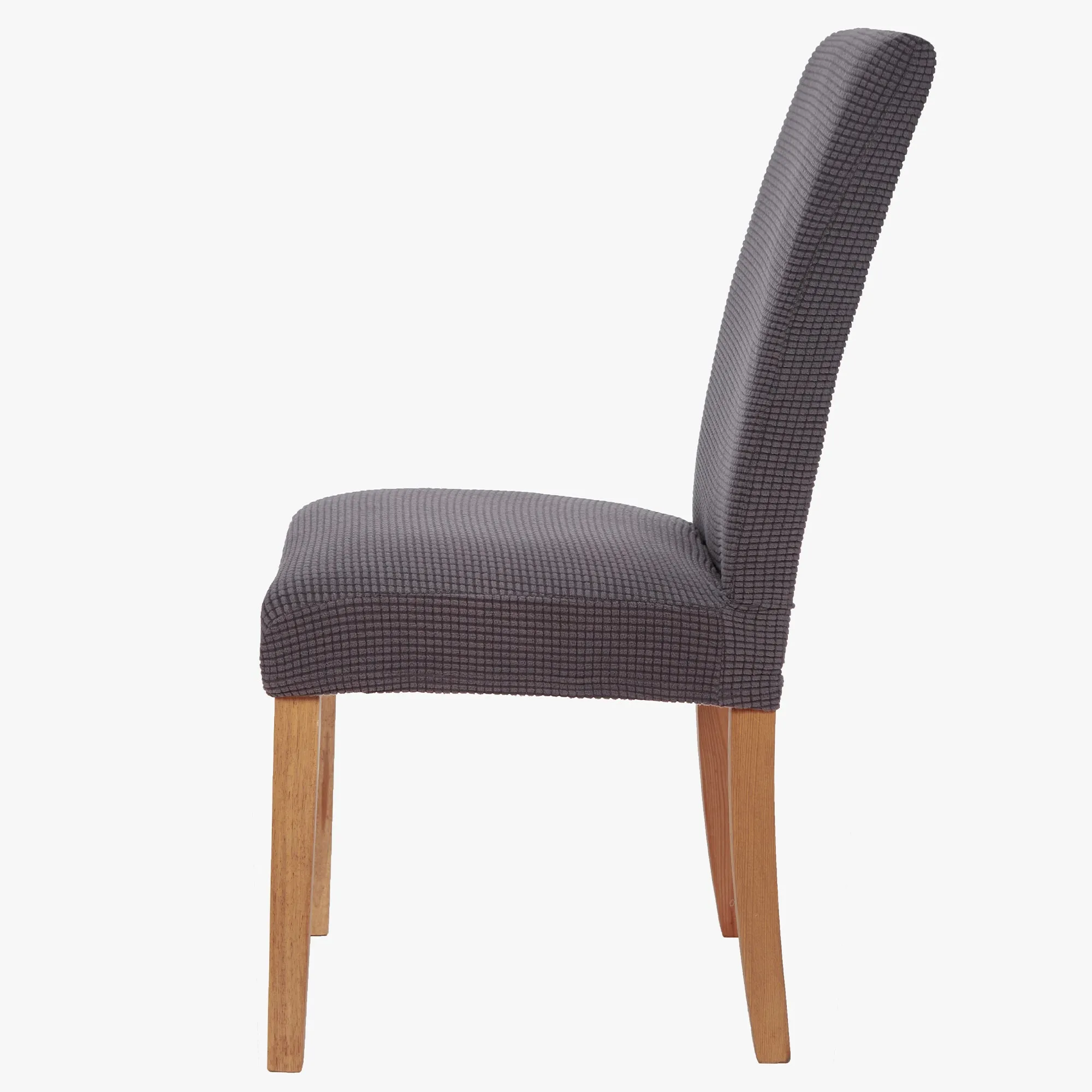 Stretch Chair Covers Slipcovers (Pack of 2, Dark Grey)
