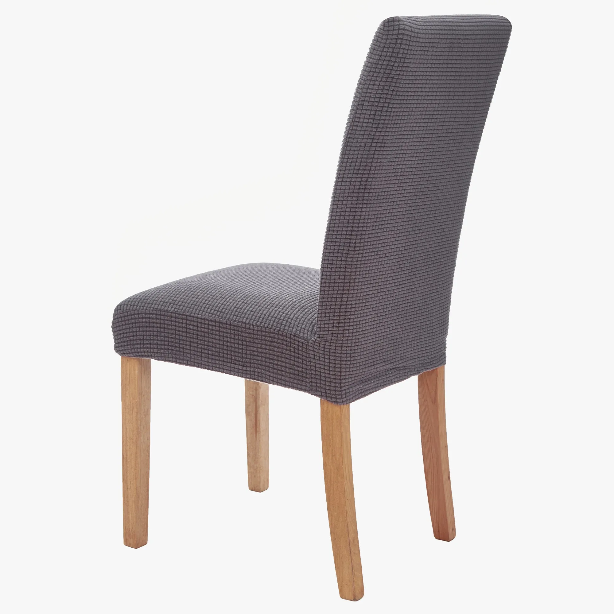 Stretch Chair Covers Slipcovers (Pack of 2, Dark Grey)