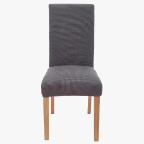 Stretch Chair Covers Slipcovers (Pack of 2, Dark Grey)