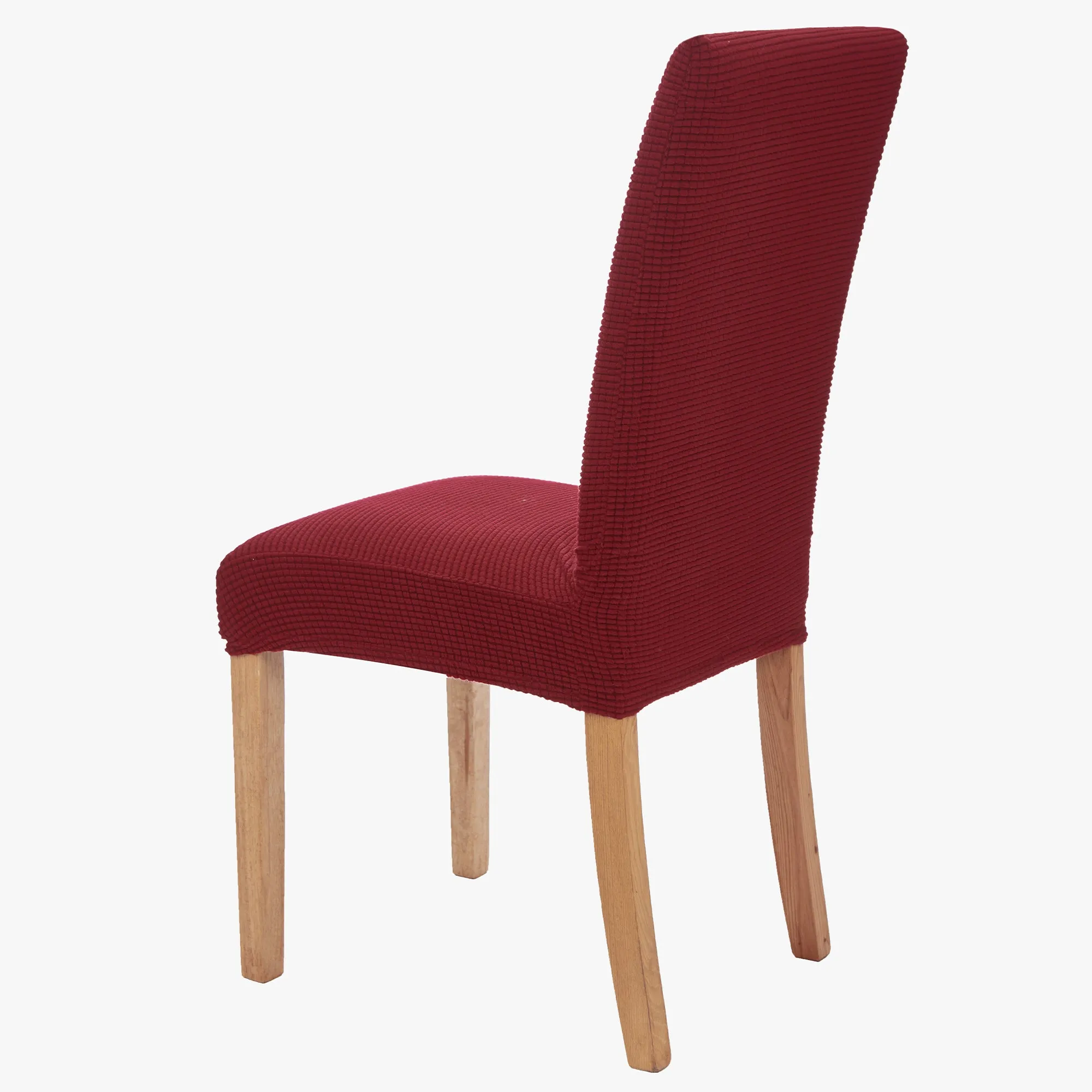 Stretch Chair Covers Slipcovers (Pack of 2, Wine)