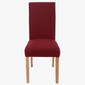 Stretch Chair Covers Slipcovers (Pack of 2, Wine)