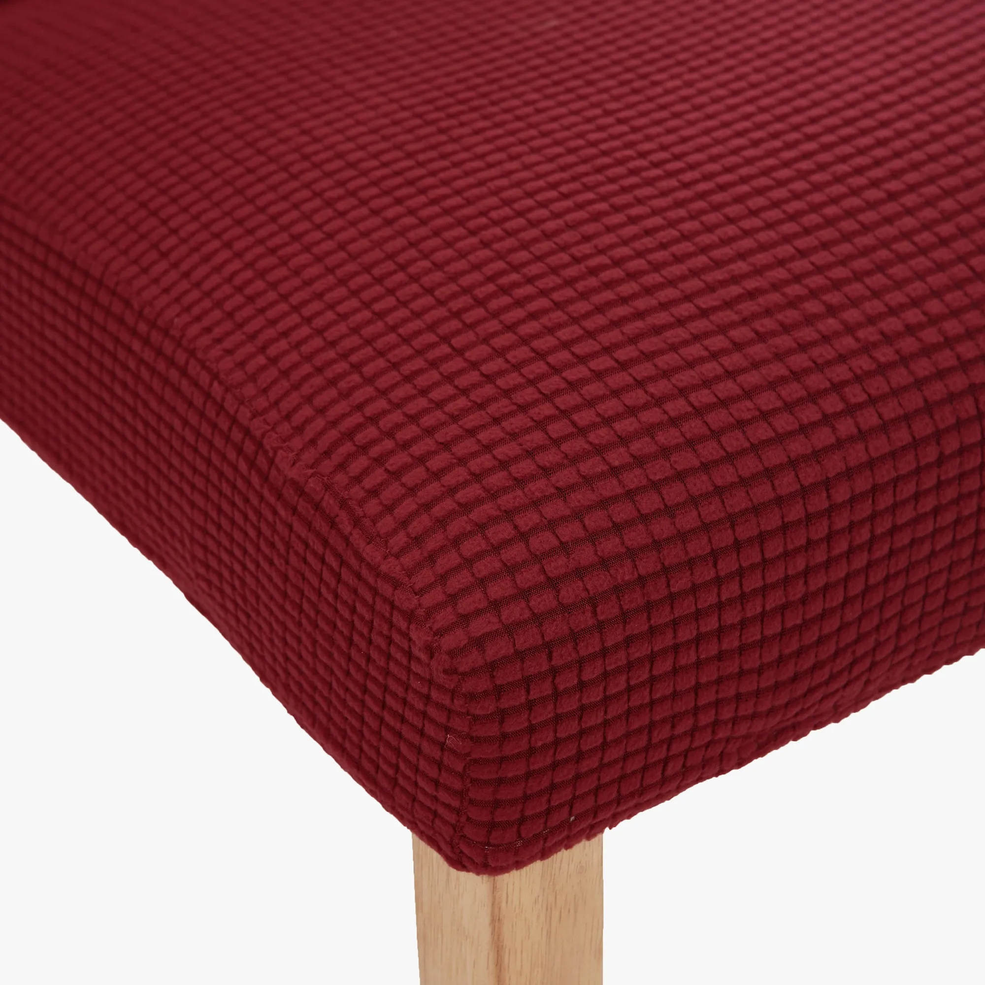 Stretch Chair Covers Slipcovers (Pack of 2, Wine)
