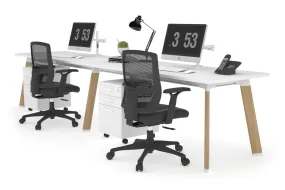 Switch - 2 Person Office Workstation Run [1600L x 700W]
