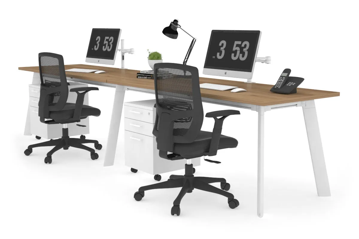 Switch - 2 Person Office Workstation Run [1600L x 700W]