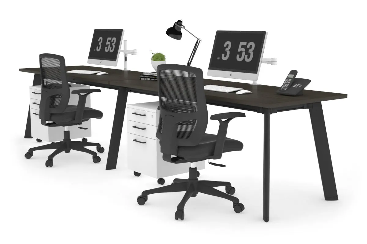 Switch - 2 Person Office Workstation Run [1600L x 700W]