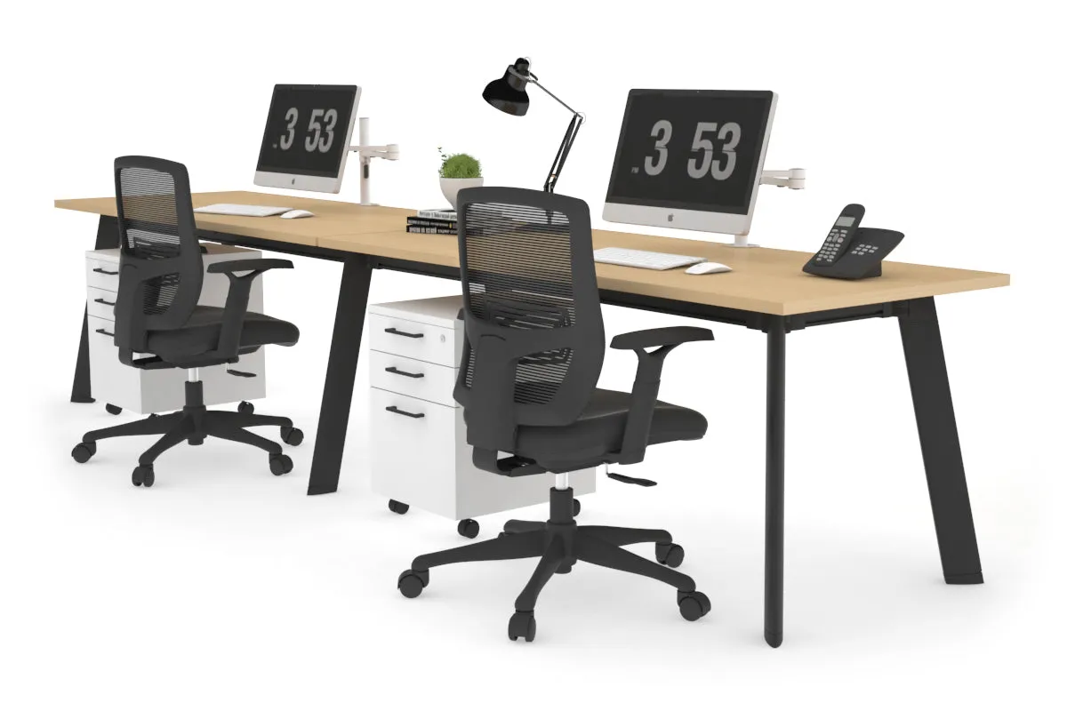 Switch - 2 Person Office Workstation Run [1600L x 700W]