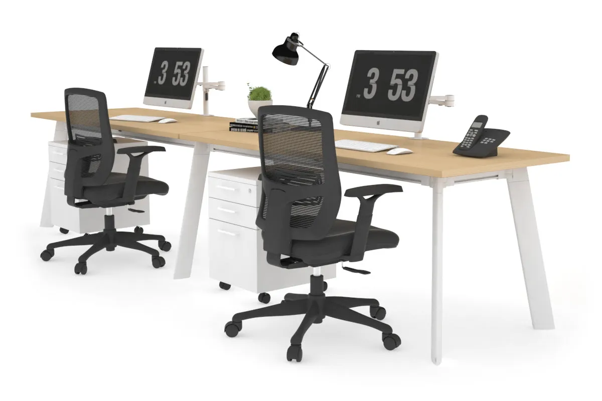 Switch - 2 Person Office Workstation Run [1600L x 700W]
