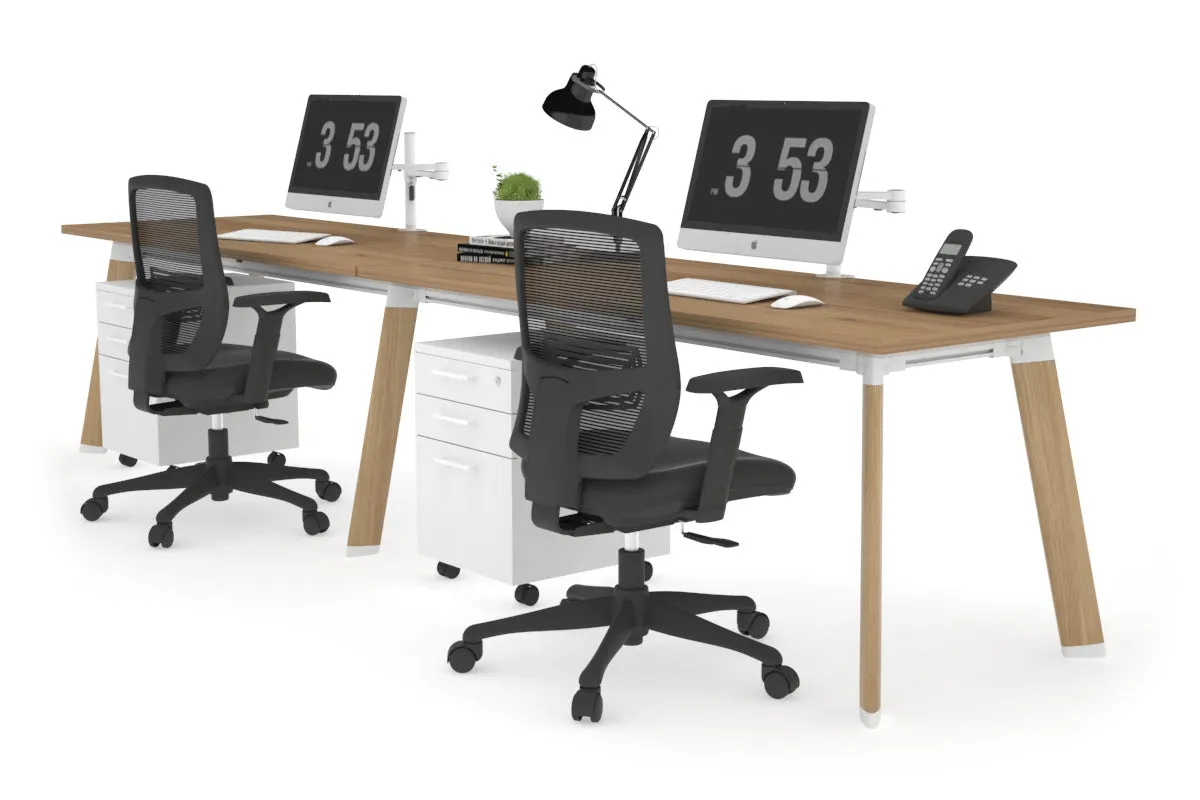 Switch - 2 Person Office Workstation Run [1600L x 700W]