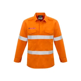 Syzmik Workwear | Mens Closed Front Hoop Taped Shirt | ZW134