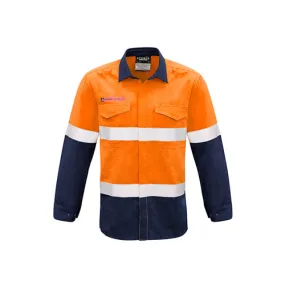 Syzmik Workwear | Mens Fr Hoop Taped Spliced Shirt | ZW132
